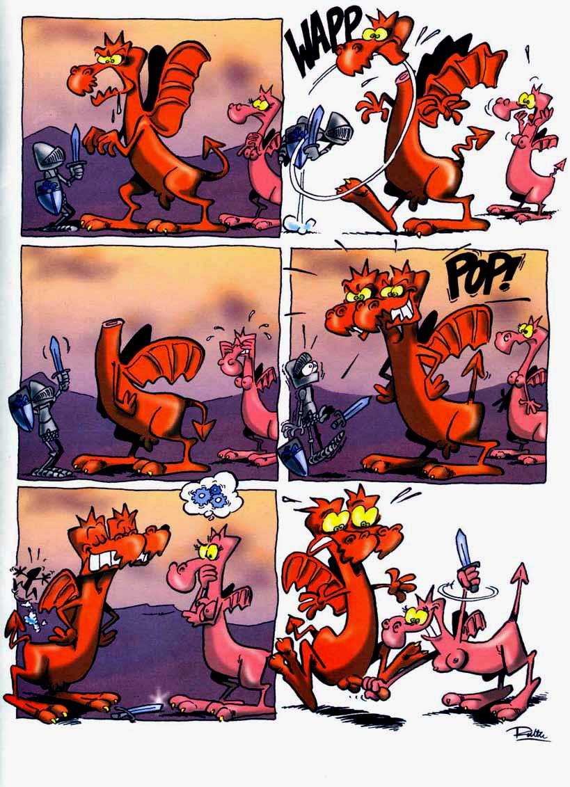 Desaparición del dragón de 2 cabezas